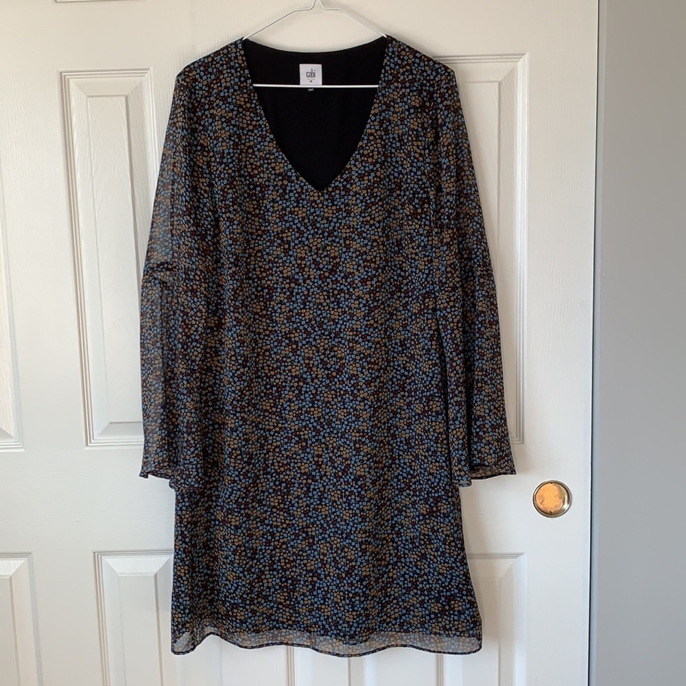 Cabi floral poise dress M - Picture 3 of 7